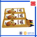 2016 assorted colors wax material 3.5 inches children painting crayon
